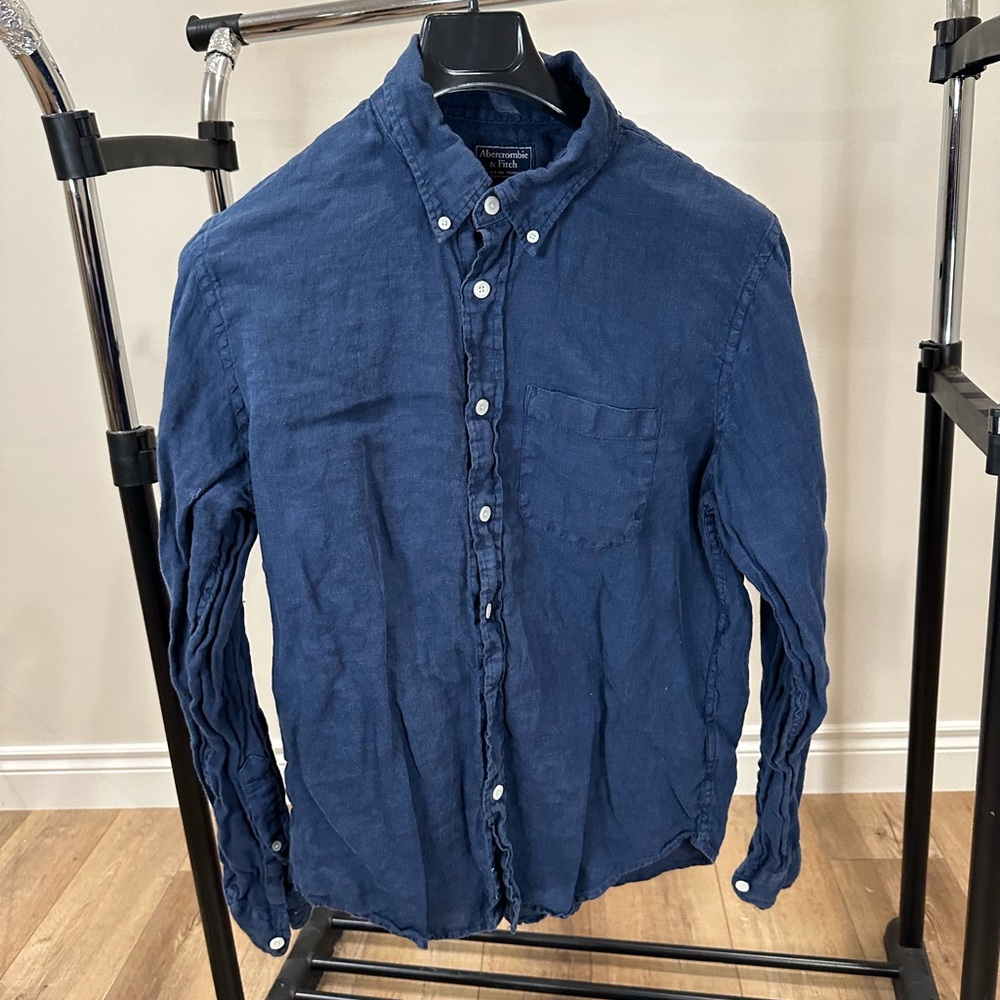 Abercrombie Linen button down